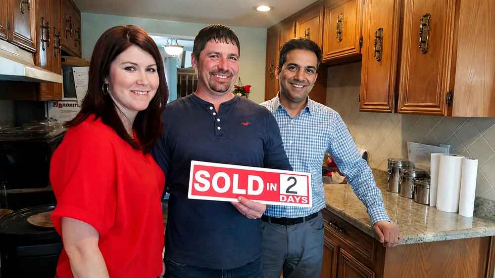 Happy FairCommission client with Vic Singh