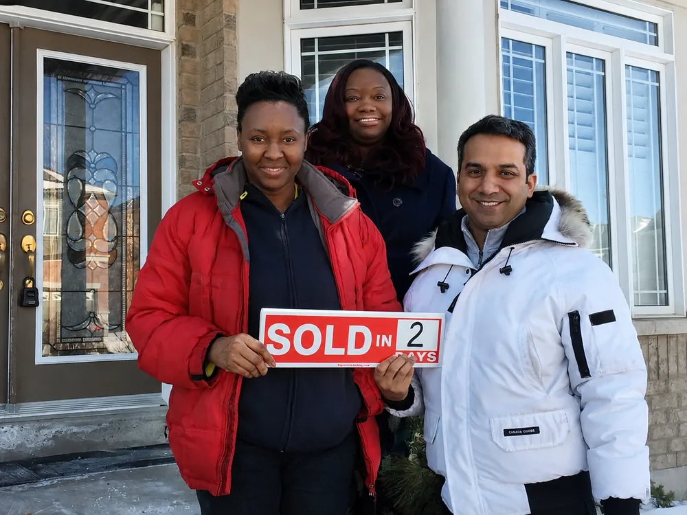 FairCommission home selling client with Vic Singh